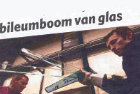 persberichten van kerstboom voor Kongsberg