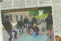 persberichten van hier was water